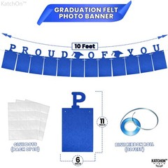 Graduation Photo Banner 2026 – Large, 10 Feet | Felt Proud of You | Personalized