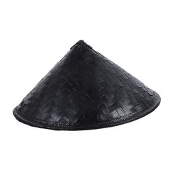 Samurai Hat Cosplay Decorative Hat Handwoven Simple Prop for Party Stage Perf…