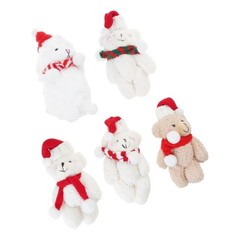 Beautiful Bear Pendant Bag Hanging Decorations for Festival Home and Parties