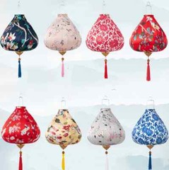Chinese Style Hanging Lantern Waterproof Cloth Lanterns Party Festiva Decor