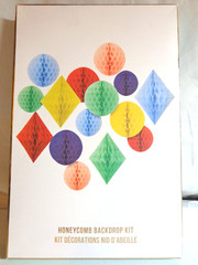 15 Hanging Honeycomb Backdrop Decorations Kit — New Unopened