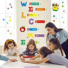 Welcome Classroom Door Decor Bulletin Board Decorations Set Elementary School