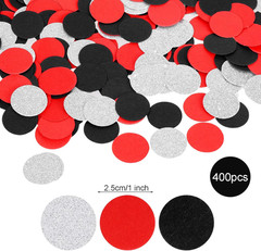 400pcs Glitter Paper Confetti Circles Dots Sprinkling Paper Circle Dots for Grad