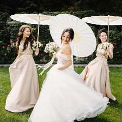 24 Pack Paper Umbrellas for Weddings 23.6 Inch White Paper Parasols for Guest…