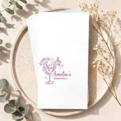 Personalized Bachelorette Napkins Custom Cocktail Party Decor SATTNA0724