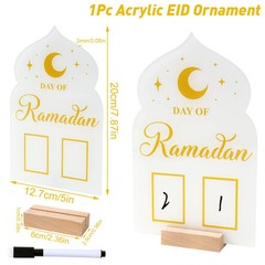 Ramadan Calendar Countdown Decorations for Home Eid Mubarak