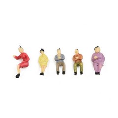 People Figures Practical Railway Train Seated Man HO Scale Hot Passenger Sitting
