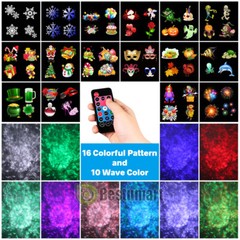 Christmas Light LED Snowflake Holiday Projector Laser Lamp Xmas Party Decoration