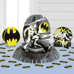 Batman Table Decorating Kit 23 Piece DC Comics by Unique