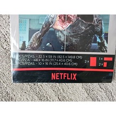 STRANGER THINGS Scene Setter Halloween Wall Backdrop Party Decoration Demogorgon