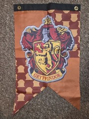 Harry Potter Gifts Banner Decorations Set of 6 Hogwarts House Flags 20×12…