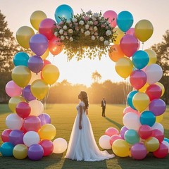 440 Pcs Rainbow Balloons 12 Inch 15 Colors – Thick Latex Colorful Assorted Bu…