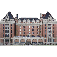 H13681 Fairmont Empress Hotel Victoria British Columbia Canada Cardboard Cutout