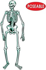 Jointed Skeleton Party Accessory (1 count) (1/Pkg)