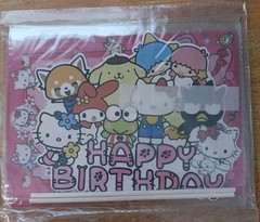 Hello Kitty Birthday Party Decorations Balloon Banner Cake Toppers Set US Seller