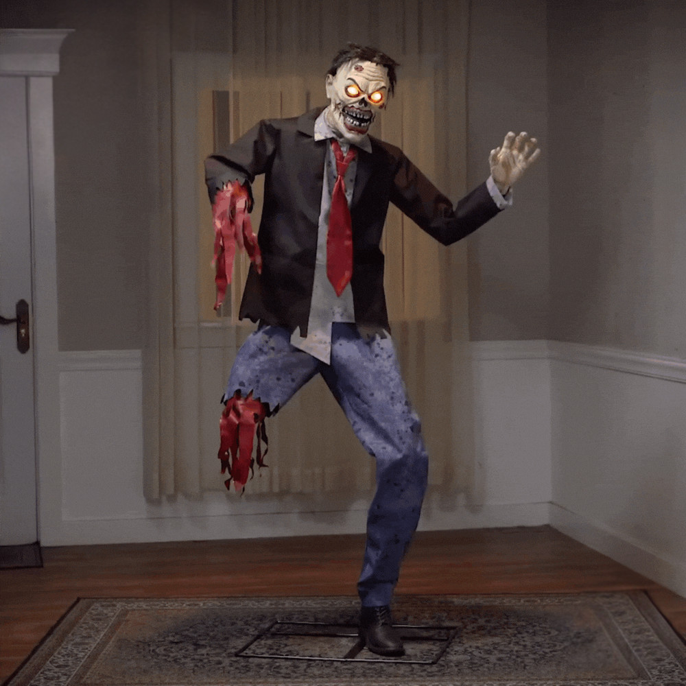 Fracture Zombie Halloween Animated Prop – 5.9ft