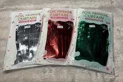 Foil Fringe Curtains Streamers Party Decorations – 3 Pack 3.2 x 8.2 ft