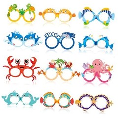 36PCS Under the Sea Party Decorations, Ocean Party Favors Sea Animal Themed