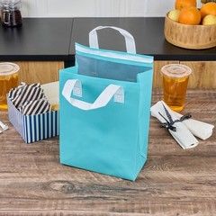 Restaurantware Insulated Delivery Bags 25 Count 8.27 X 4.33 X 10.63 Inches