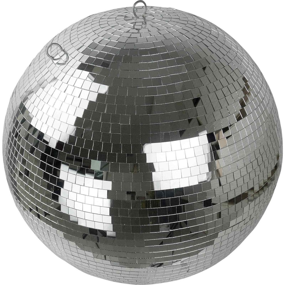 FX LAB Silver Mirror Ball 100mm Lightweight Perfect for Parties