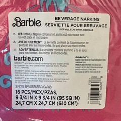 BARBIE~Large Birthday Party Decorations Lot NEW! Invitations,Banner,Table, Etc