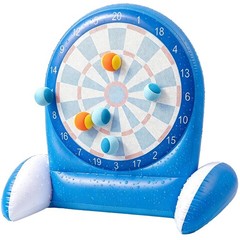 Inflatable Dart Board Water Game for Kids Pool Toys with Sticky Balls, Safe …