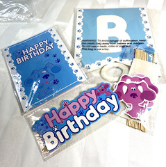 Blues Clues Happy Birthday Party Set Invitations, Banner, Cake & Cupcake Toppers
