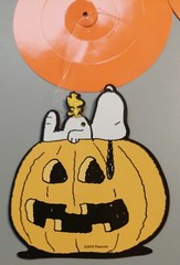 (4) Peanuts Halloween Party Danglers. Linus Great Pumpkin. 2 Feet Long! NOS