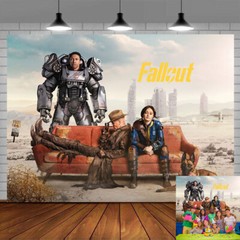 Fallout TV Show Party Supplies Birthday Decoations Backdrop Banner Poster 7x5ft