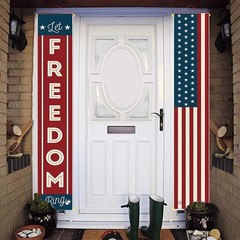 Durable Oxford Fabric Patriotic Banner Set – Perfect for Holiday Gatherings