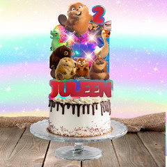 HOPPERS Plushy Tableware party supplies decoration balloons birthday centerpiece