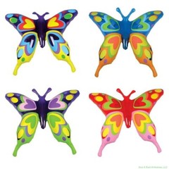 27″ Inch Butterfly Inflatable Blow Up ~ Fun Toy Party Bright Colorful Butterflie