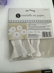 Plan A Party Crepe Streamer Lot w/Table Cover, Clips, and Tissue Fans