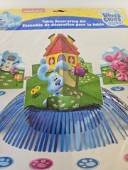 NEW Blue’s Clues & You Table Decorating Kit Birthday Party Supplies Decorations
