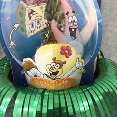 SpongeBob SquarePants 3 pc Table Decorating Kit Birthday Hamburger Party Set New