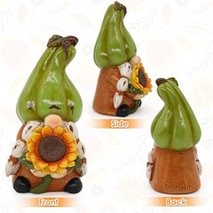 Fall Thanksgiving Pumpkin Gnomes Decorations for Home Handmade Gnomes Elf for