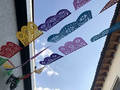Mexican Papel Picado Banner (5 Count) Mexican Fiesta Decorations 50 Paper Tis…