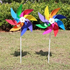 Garden Yard Party Outdoor Windmill Wind Spinner Ornament Decor Kids Toy-Gift