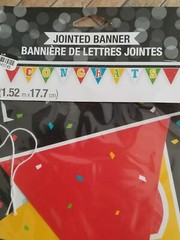 CONGRATS Horizontal Banner Party Decorations Wall Decor Pennants