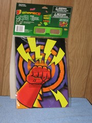 Box Of (6) Creative Converting 3D Super Hero Centerpiece 12″x27″