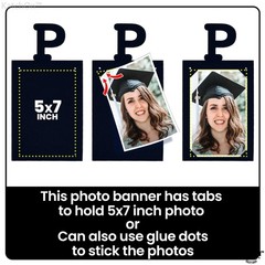 Graduation Photo Banner 2026 – Large, 10 Feet | Felt Proud of You | Grad Banner