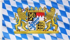 3×5 Ft for Oktoberfest Decorations, 1 Pc Bavarian German Flag – Double Sided …