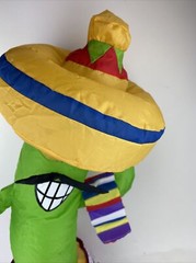 Gemmy Airblown Inflatable Tabletop Centerpiece Cactus RARE 24″ Tall