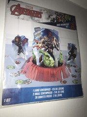 Marvel Avengers Table Decorating Kit Birthday Party 23 Pieces New