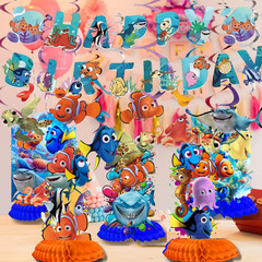 FINDING NEMO Tableware party supplies decoration balloons birthday centerpiece