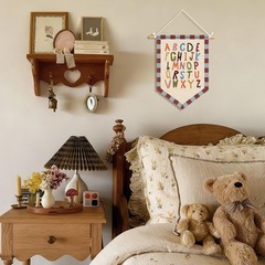 Room Decor, ABC Alphabet Posters Wall Pennants Banners