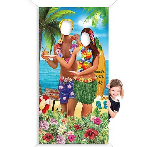Hawaiian Luau Party Decorations Tropical Luau Couple Photo Props Hawaiian Alo