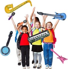 Inflatable Party Favors – 30 Assorted Rock Star Toys for Ultimate Fun Experience