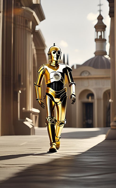 C3po Fan Art Star Wars Size A3