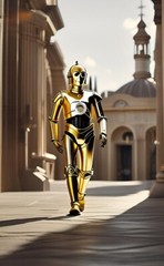 C3po Fan Art Star Wars Size A3